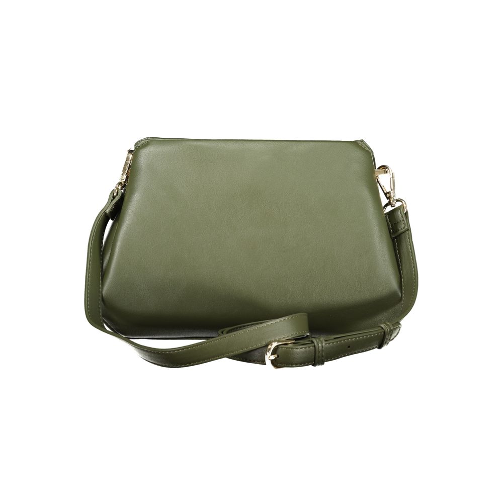 Verde Polyurethane Women Shoulder Bag