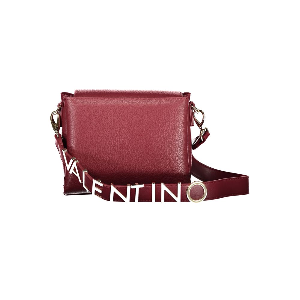 Rosso Polyurethane Women Handbag