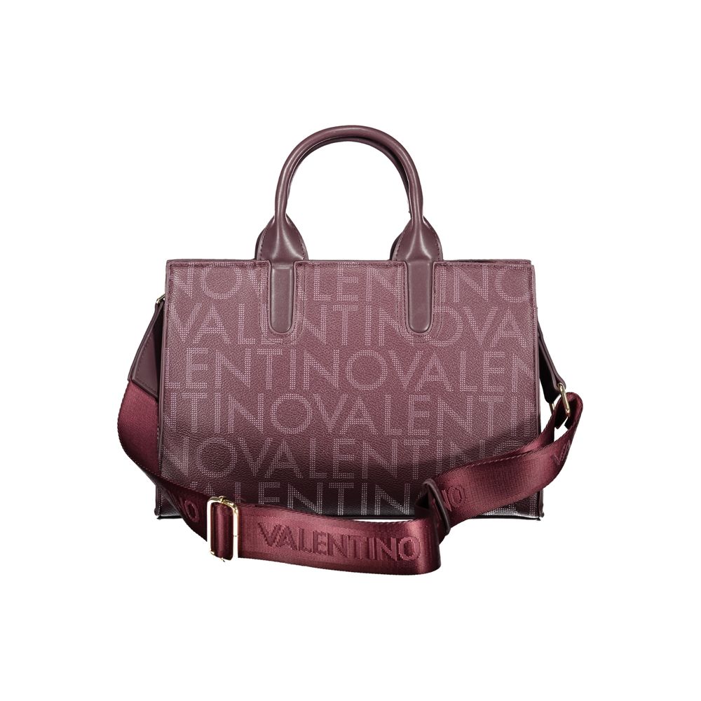 Rosso Poliuretano Women Handbag