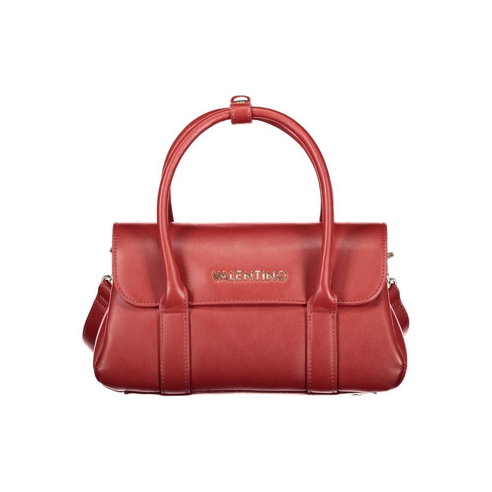 Rosso Poliuretano Women Handbag