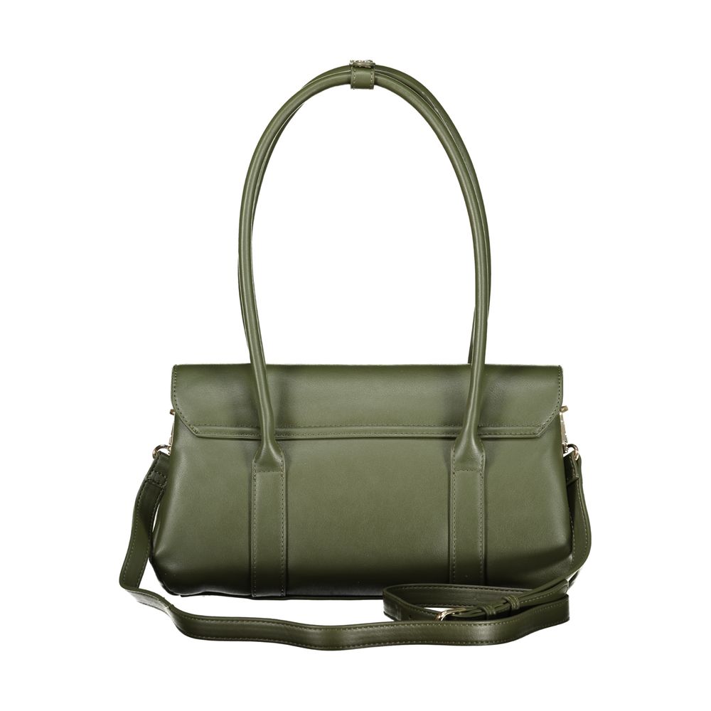 Verde Poliuretano Women Handbag