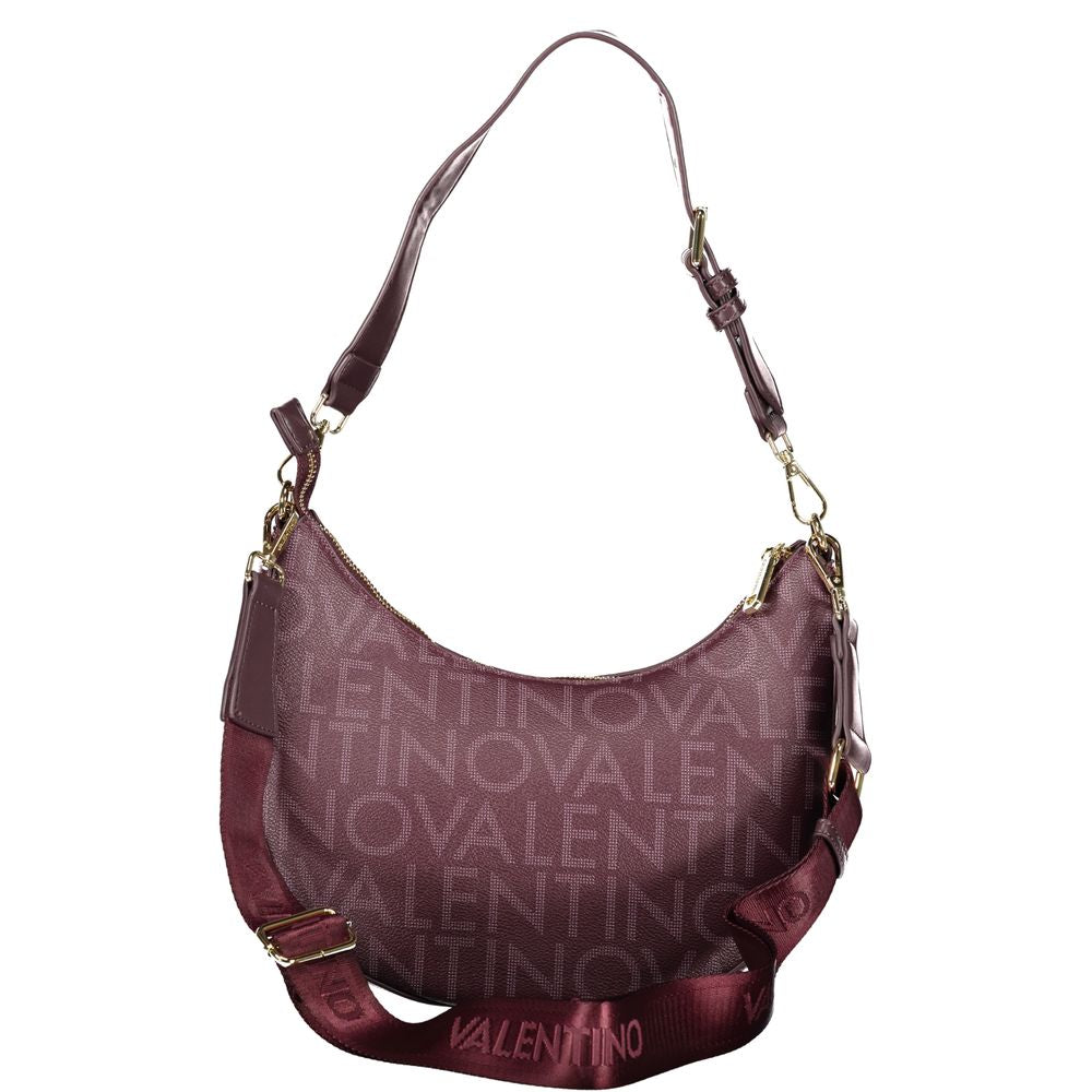 Rosso Poliuretano Women Handbag