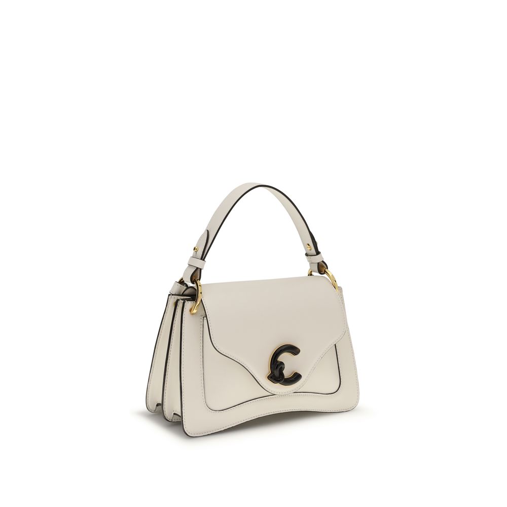 Cream Calf Leather Bos Taurus Handbag