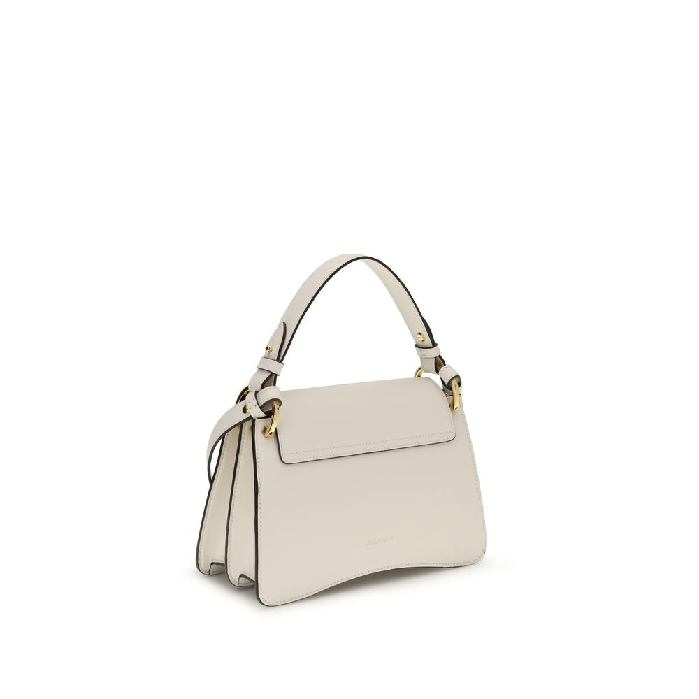 Cream Calf Leather Bos Taurus Handbag