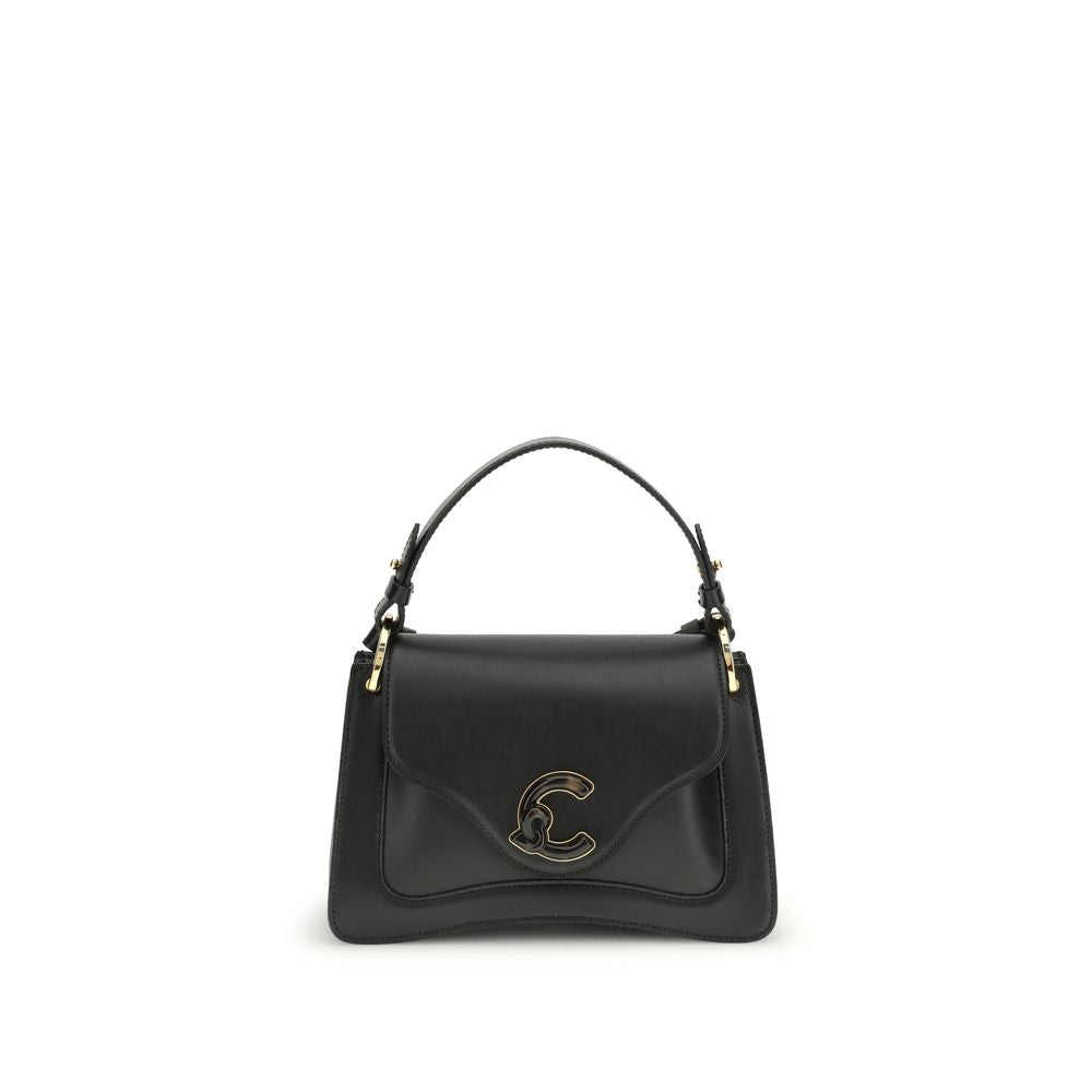 Black Calf Leather Bos Taurus Handbag
