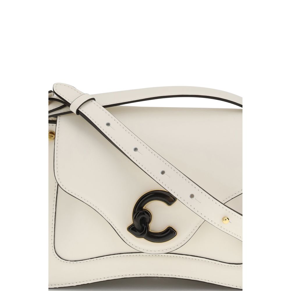 Cream Calf Leather Bos Taurus Handbag