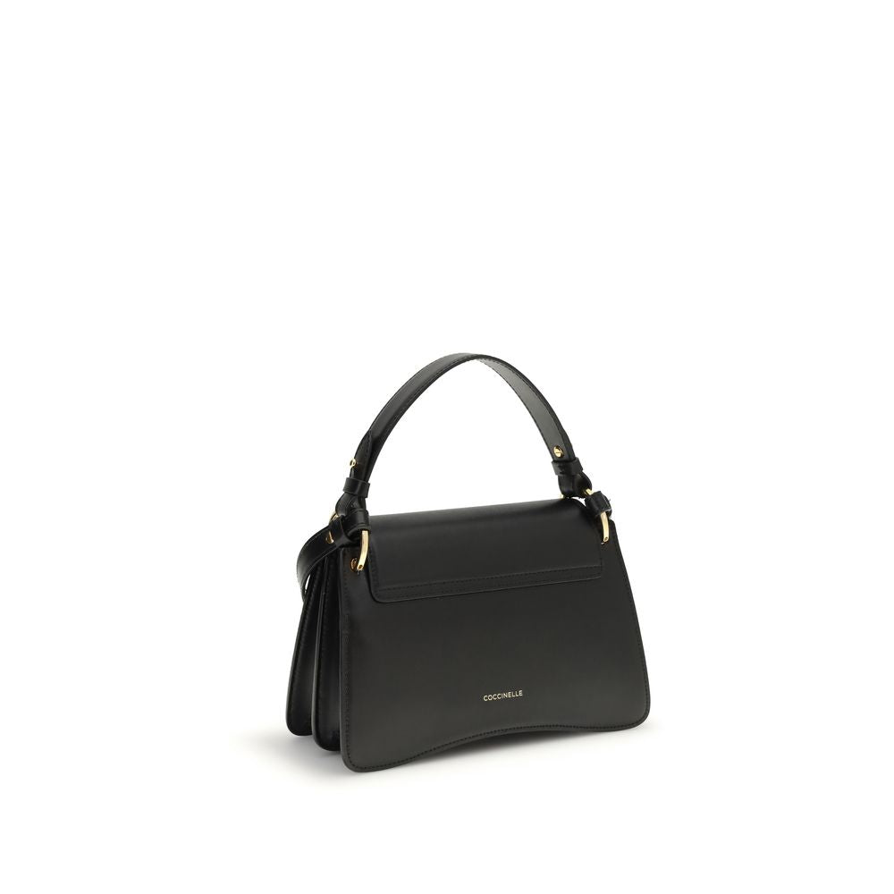 Black Calf Leather Bos Taurus Handbag