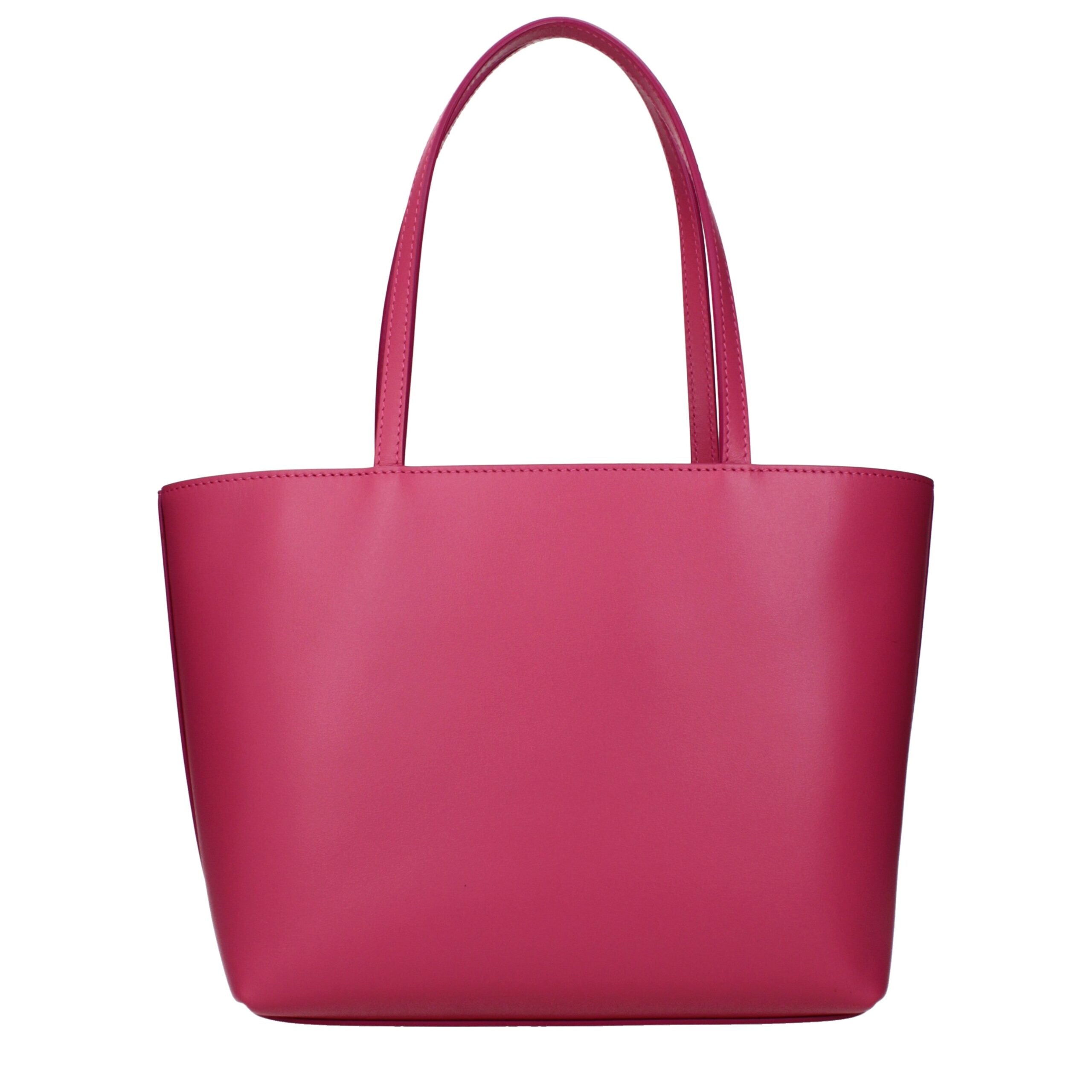Pink Leather Handbag