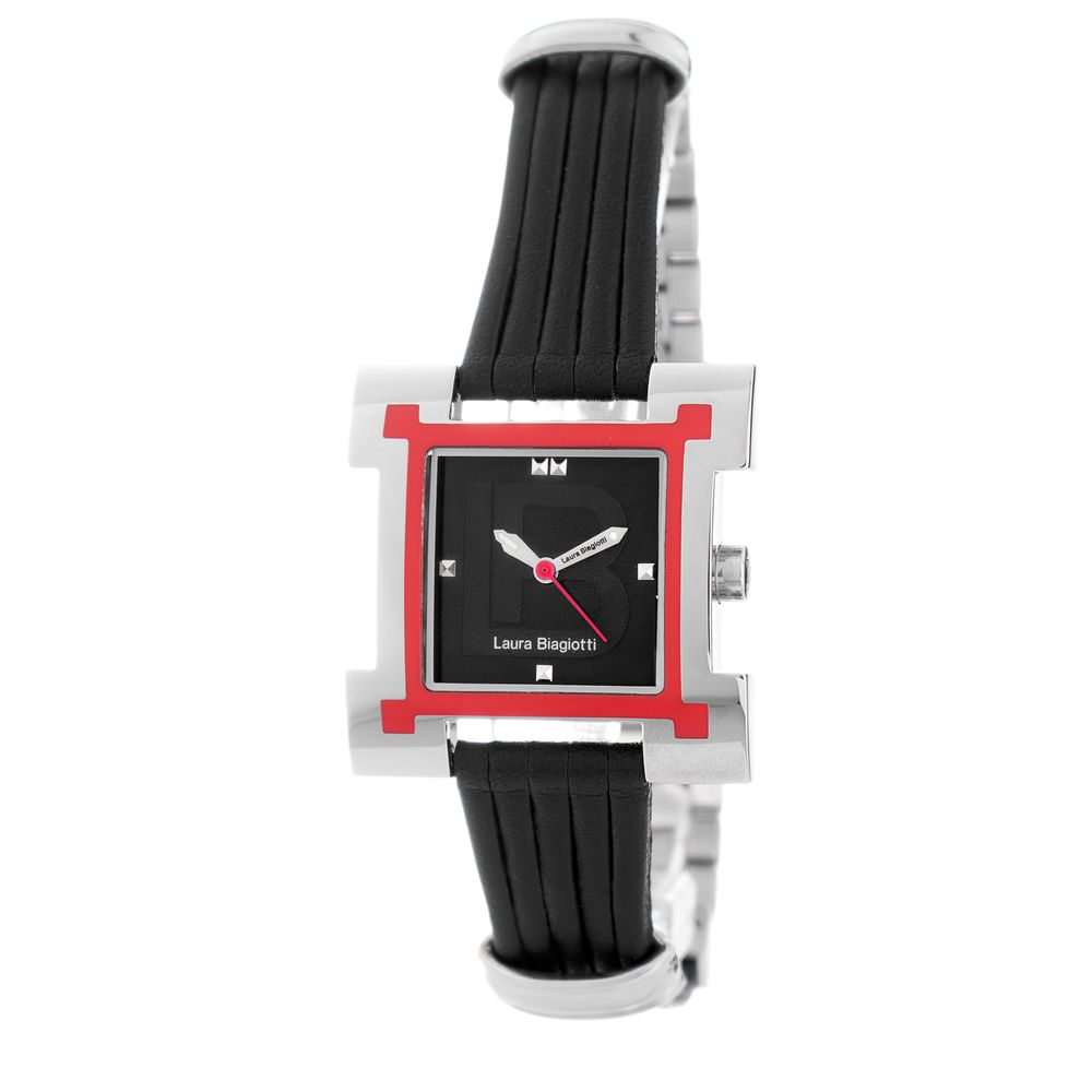 Black Leather Lining Dress Watch