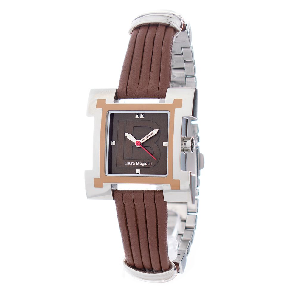 Brown Leather Lining Dress Watch