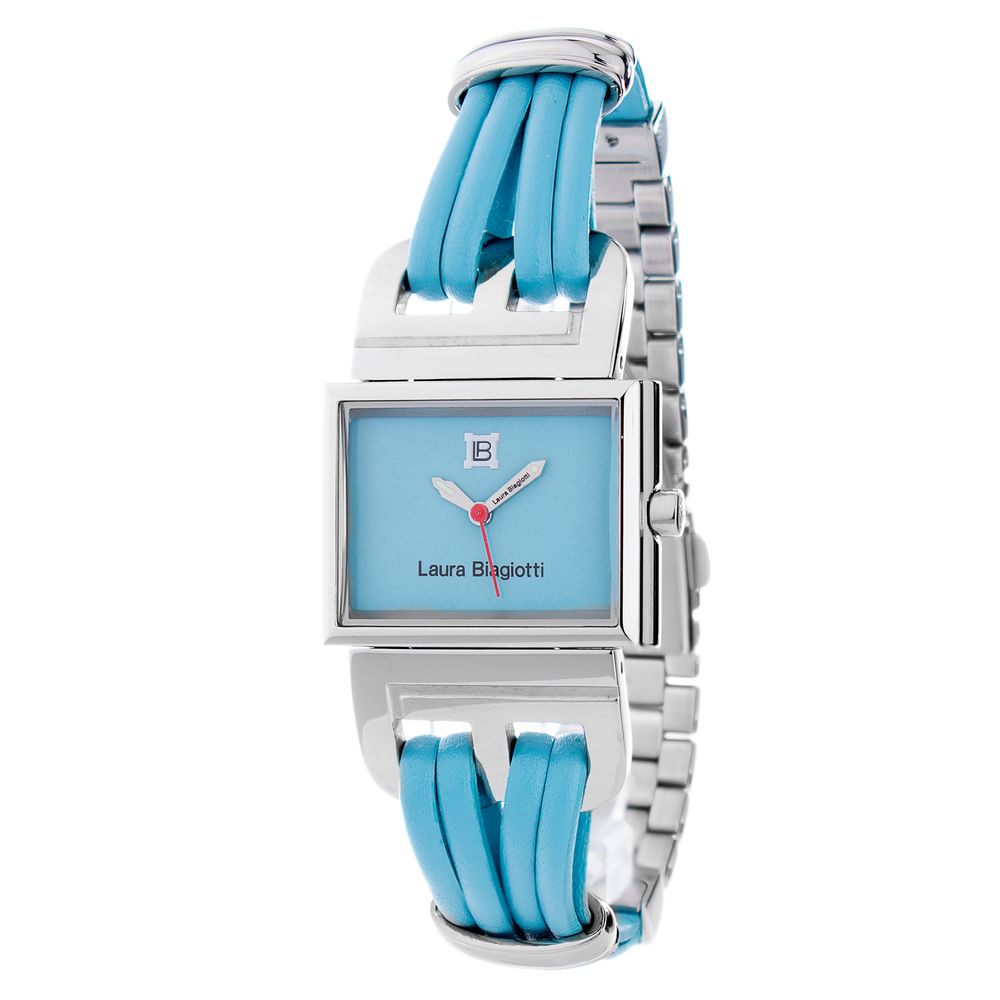 Blue Leather Lining Dress Watch