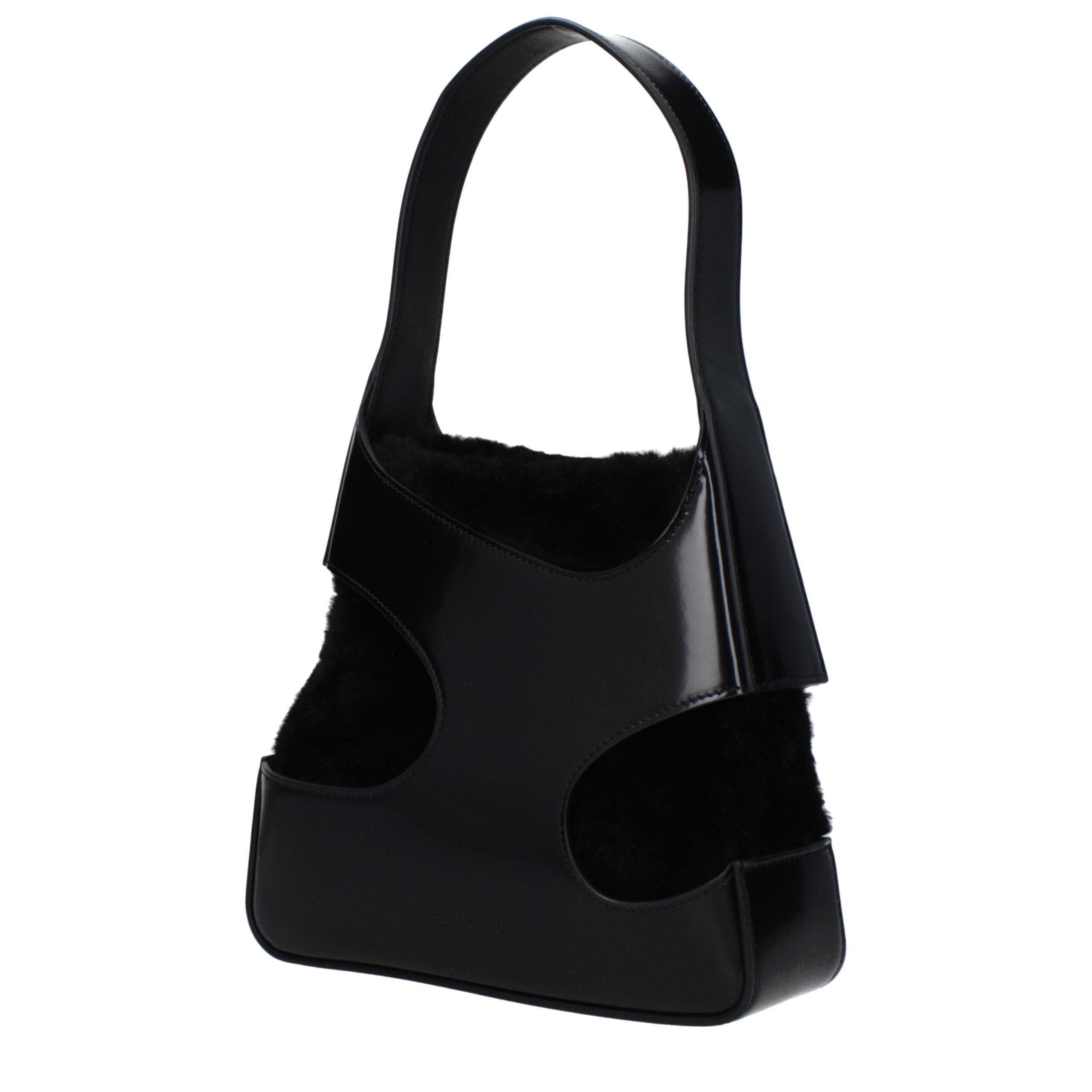 Black Leather Handbag