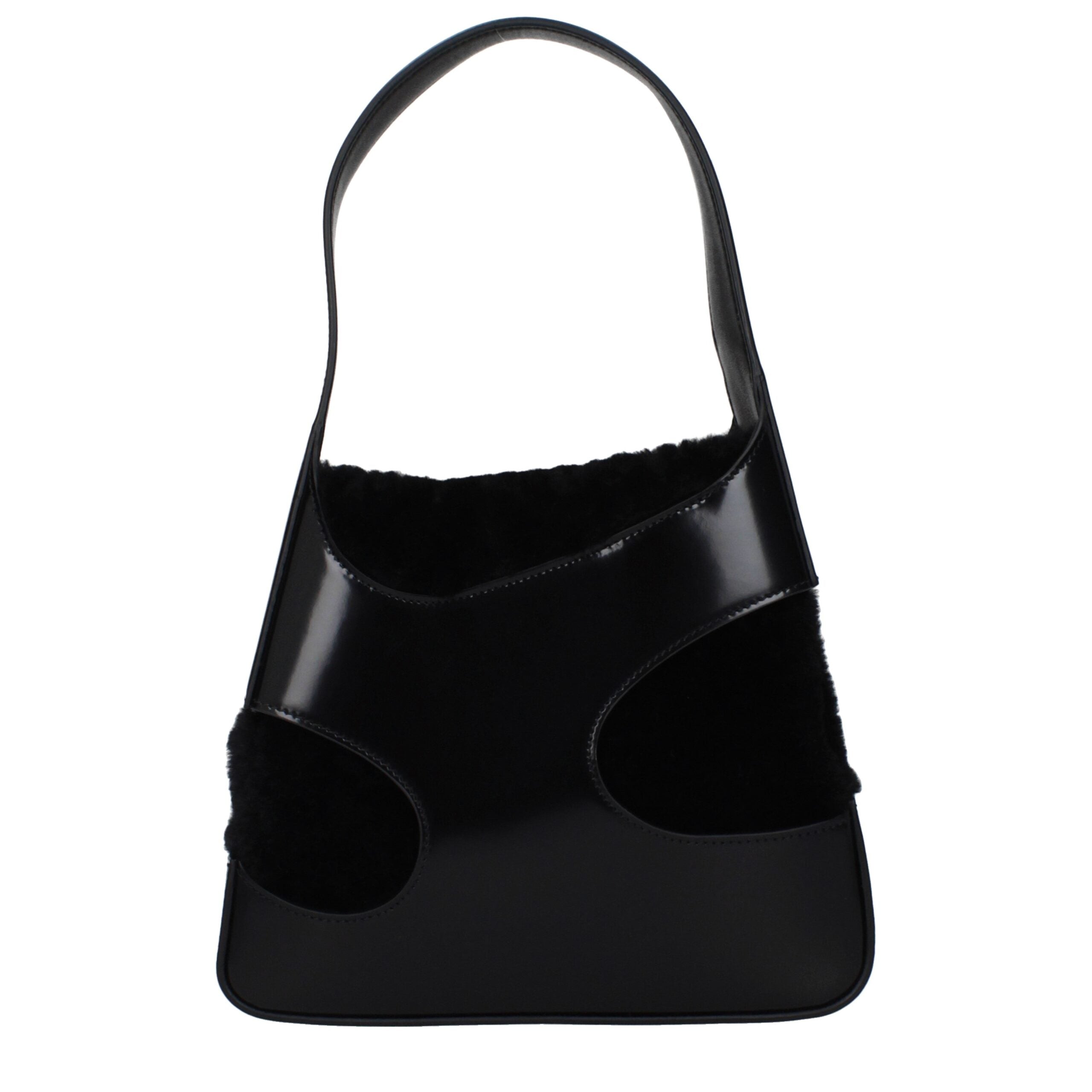 Black Leather Handbag