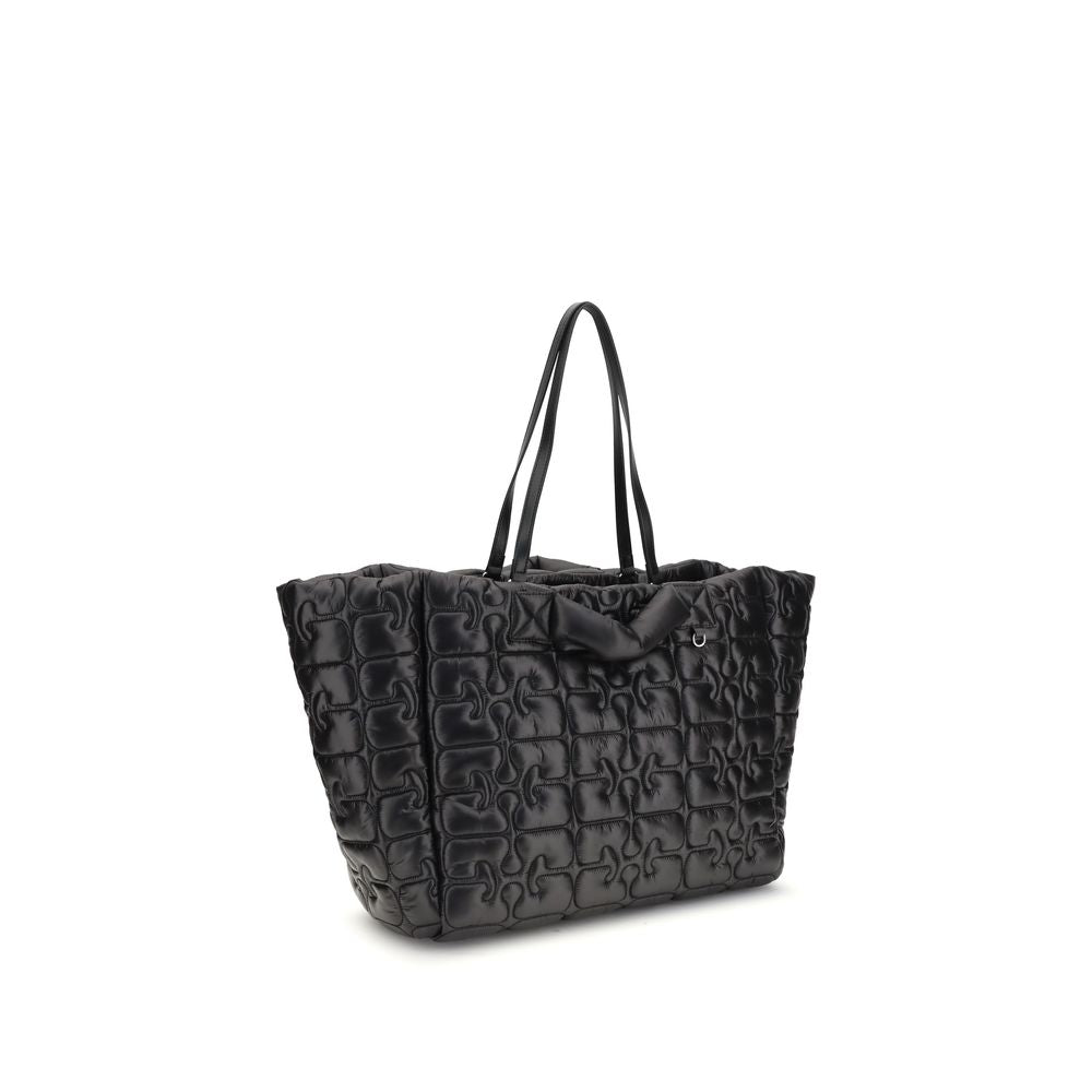 Black Recycled Polyamide Handbag