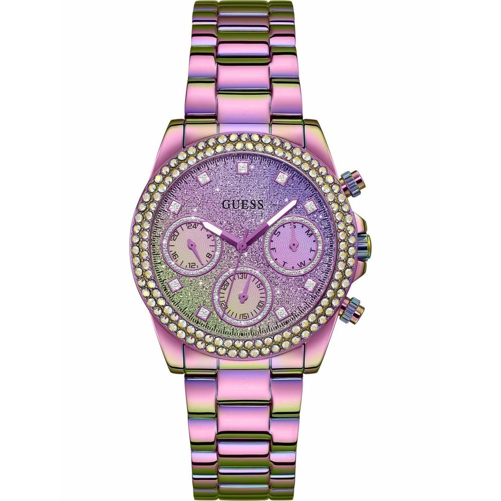 Multicolor Stainless Steel Dress Watch