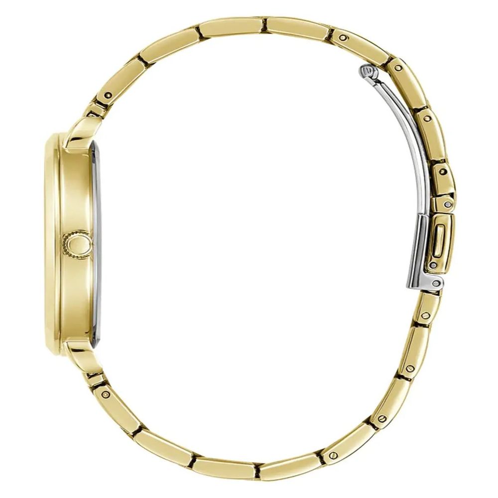 Gold Stainless Steel Dress Watch