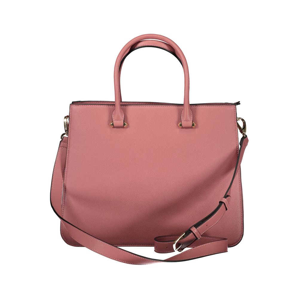Rosa Polyurethane Women Handbag