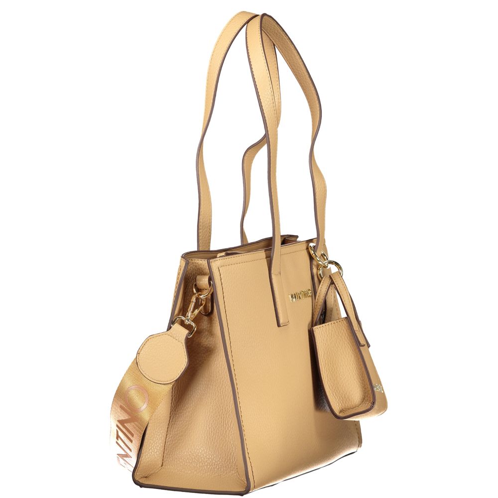 Beige Polyethylene Handbag