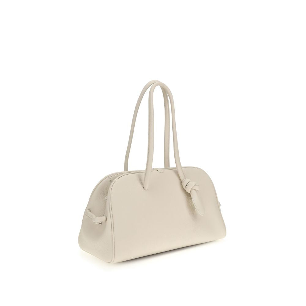 White Calf Leather Bos Taurus Handbag
