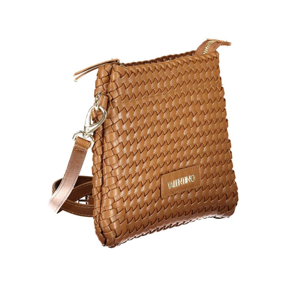 Marrone Poliuretano Womens Shoulder Bag