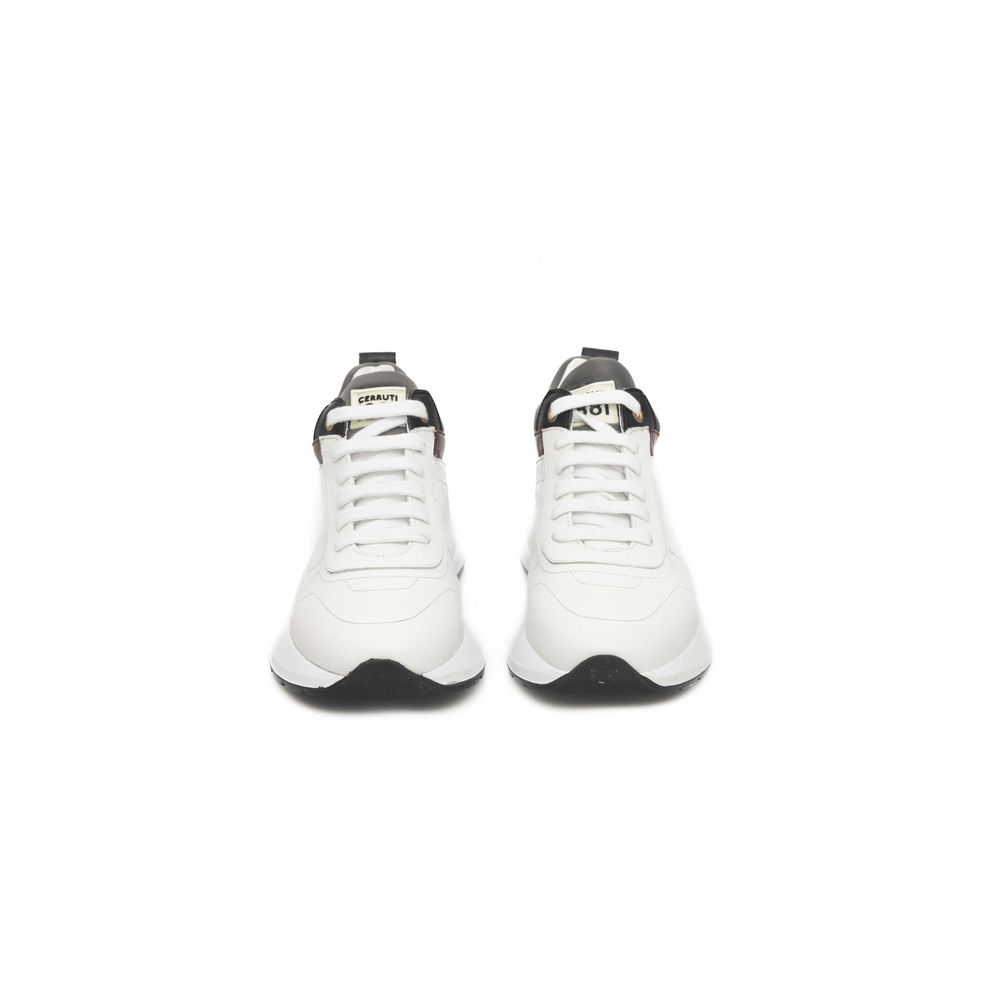 White Cowhide Sneaker