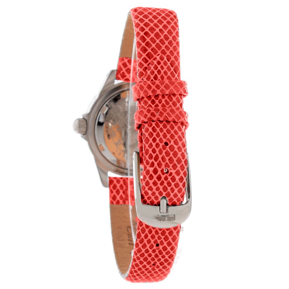 Multicolor Leather Dress Watch