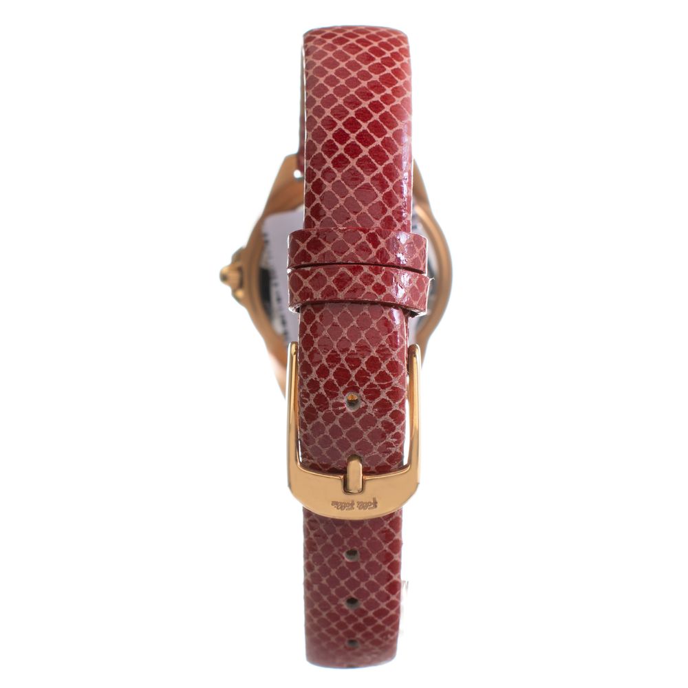 Multicolor Leather Dress Watch