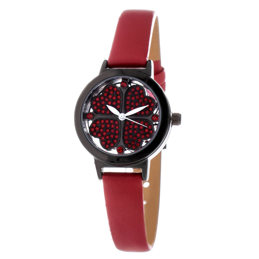 Multicolor Leather Dress Watch