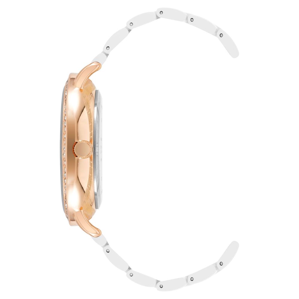 White Metal Dress Watch