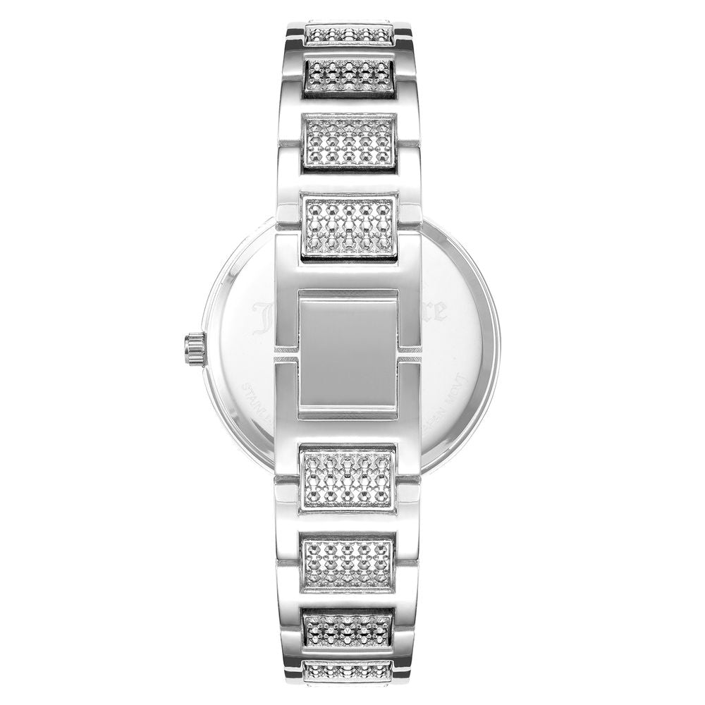Silver Metal Dress Watch