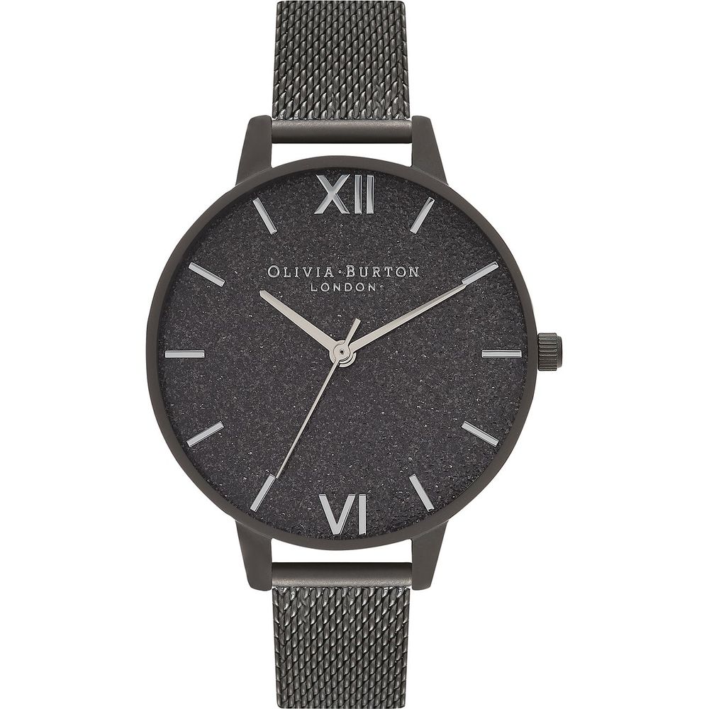 Black Stainless Steel Dress Watch
