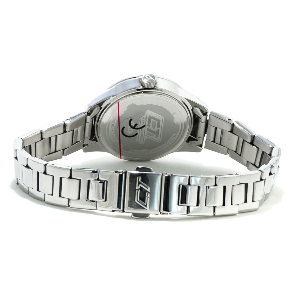 Silver Stainless Steel Dress Watch