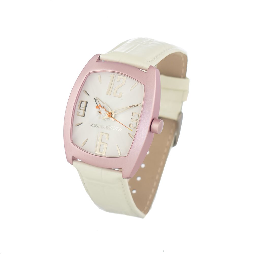 Multicolor Leather Dress Watch