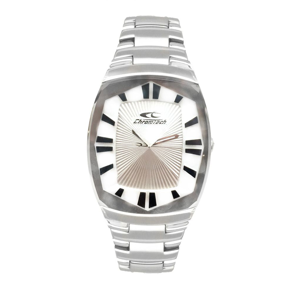 Silver Stainless Steel Dress Watch