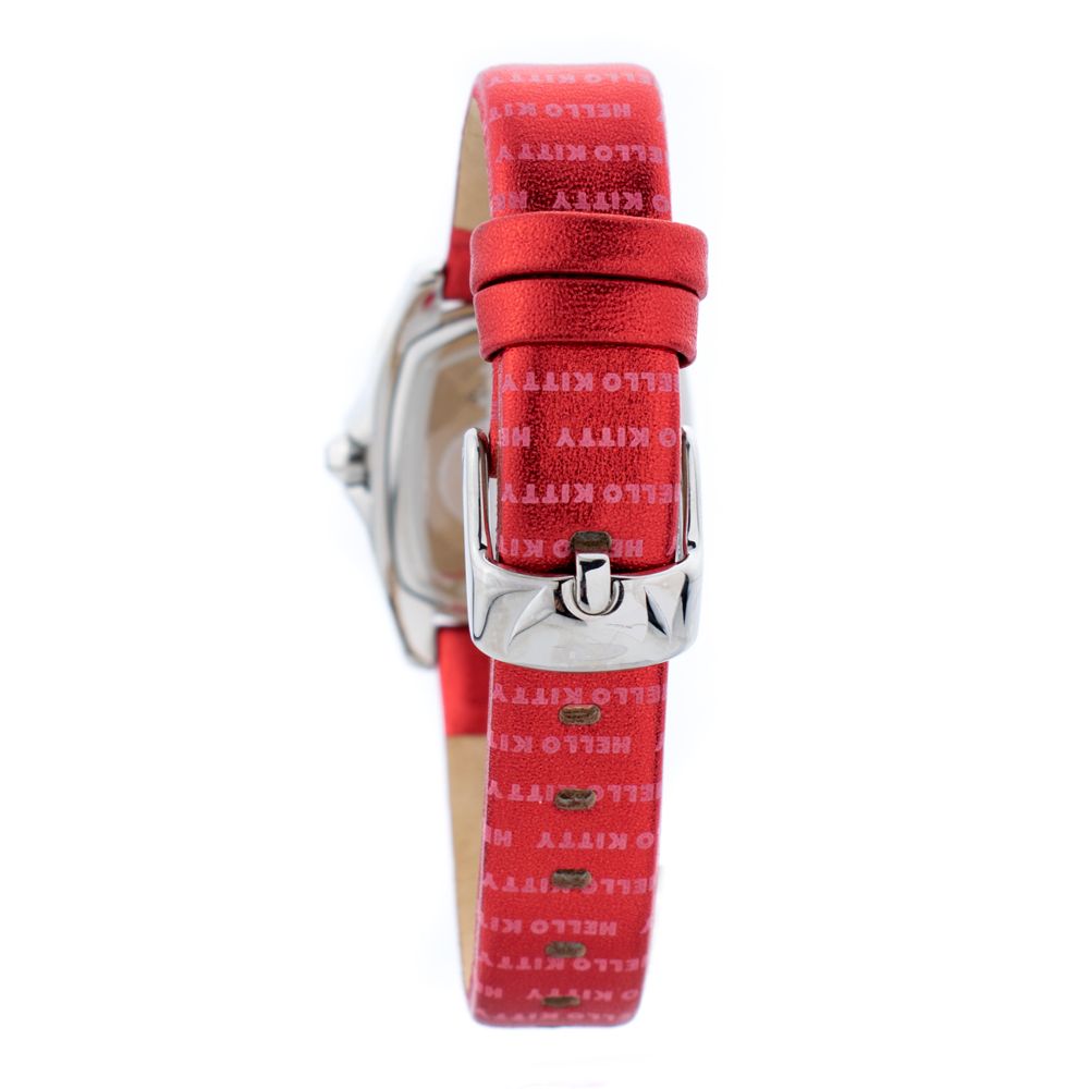 Multicolor Leather Dress Watch