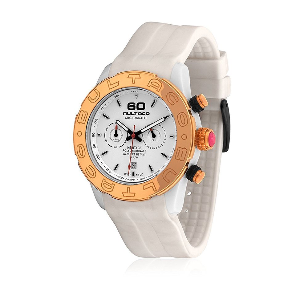 White Rubber Sport Watch