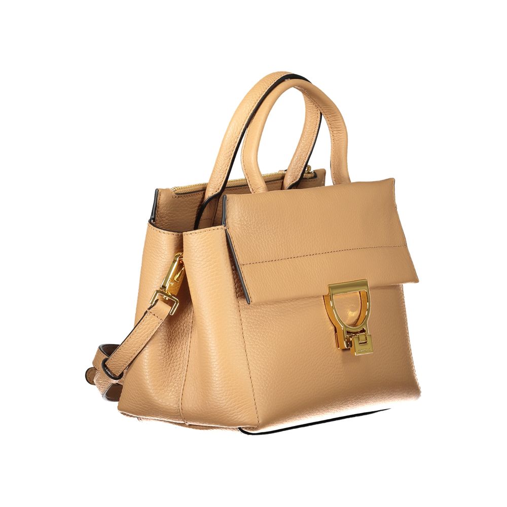 Marrone Leather Women Handbag