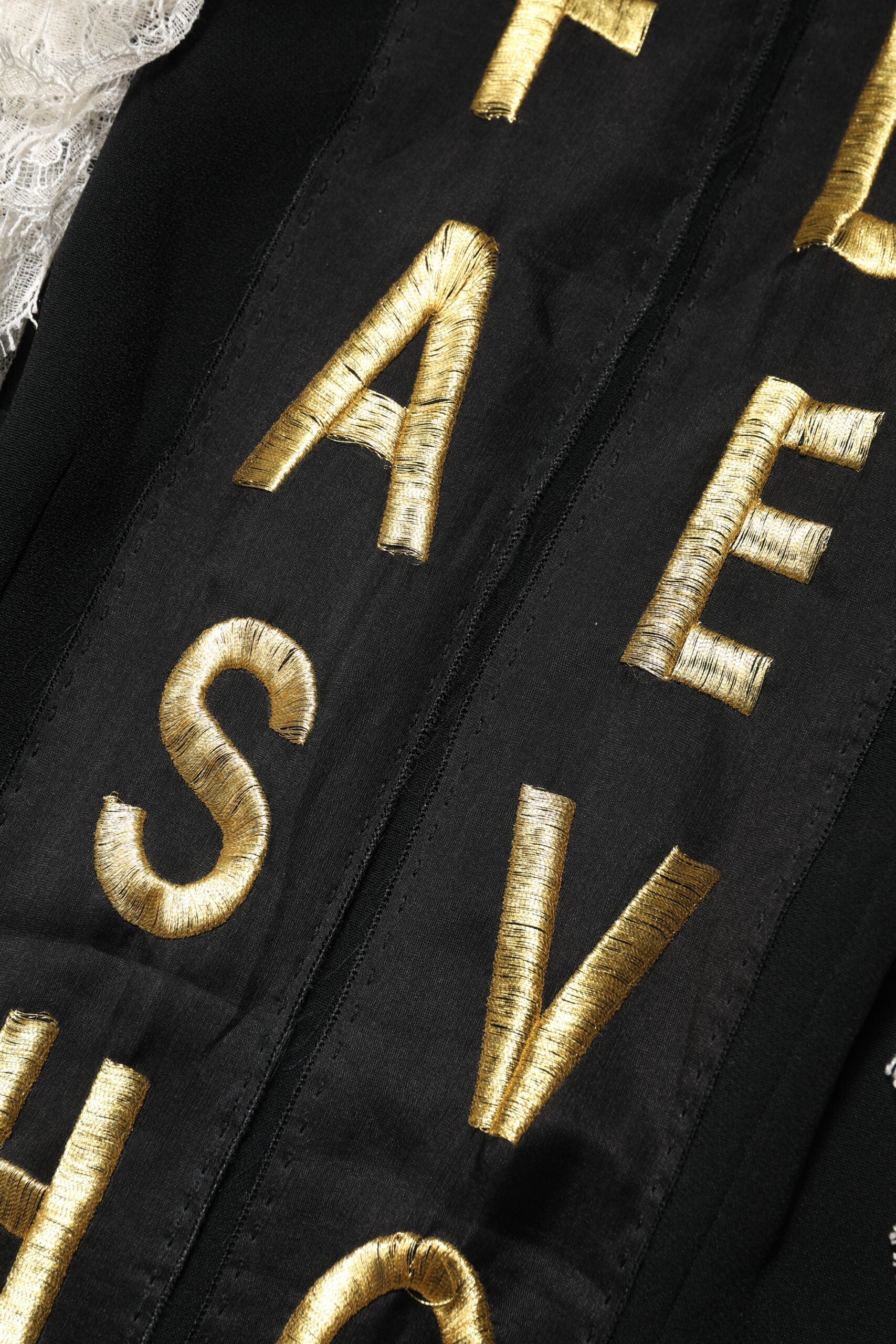 Black Fashion Devotion Embellish Mini Dress