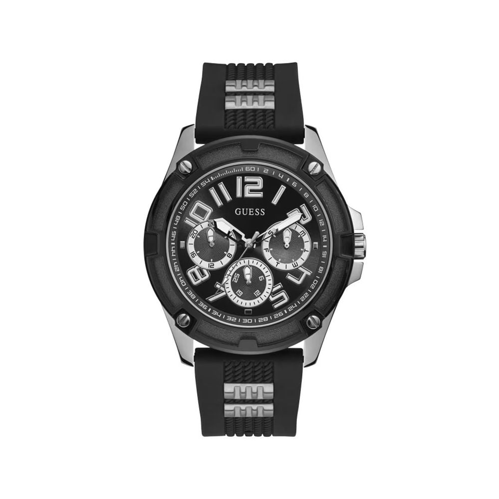 Black Synthetic Sport Watch