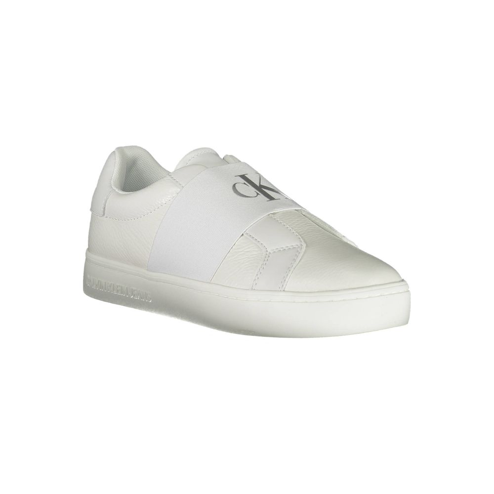Bianco Leather Women Sneaker