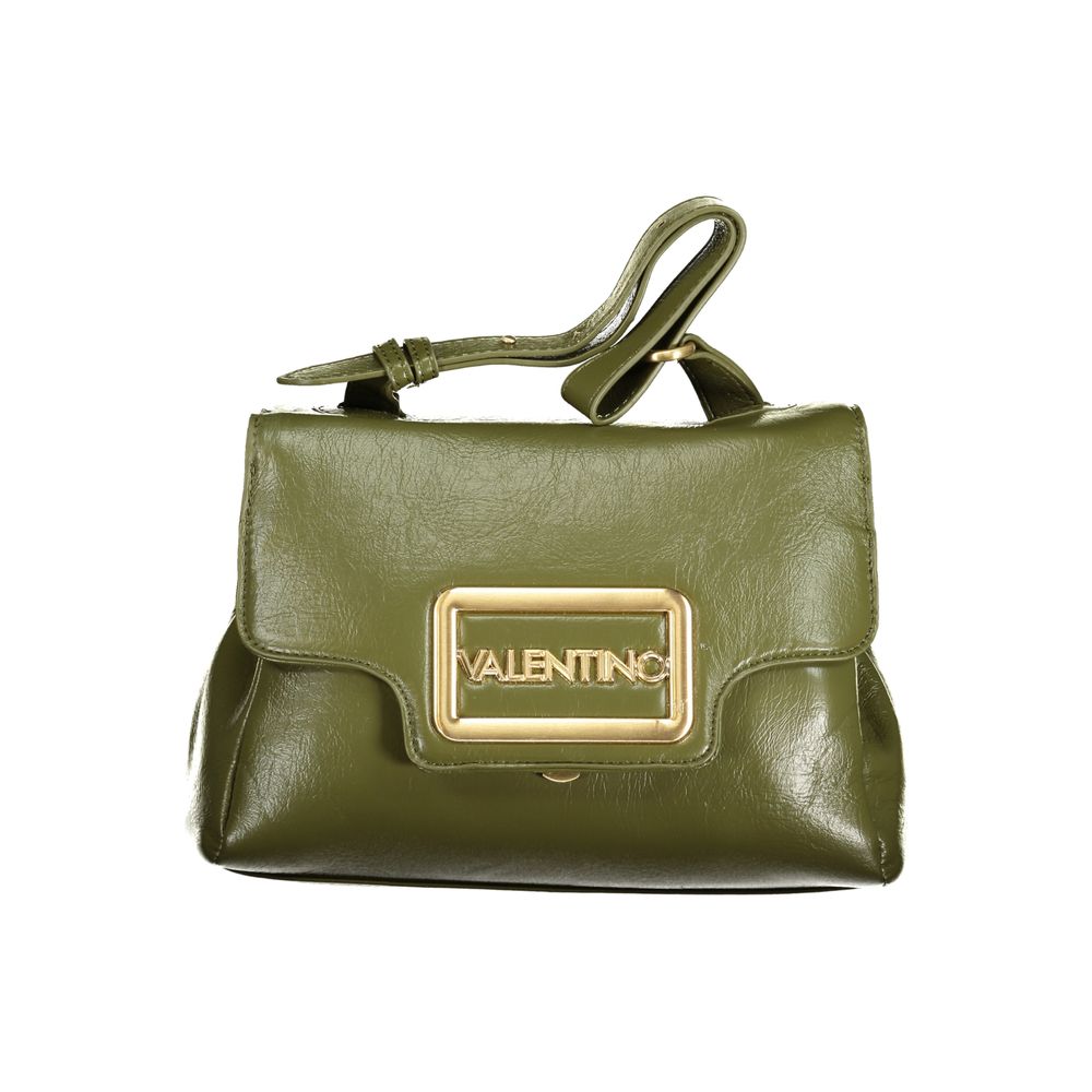 Verde Polyurethane Women Handbag