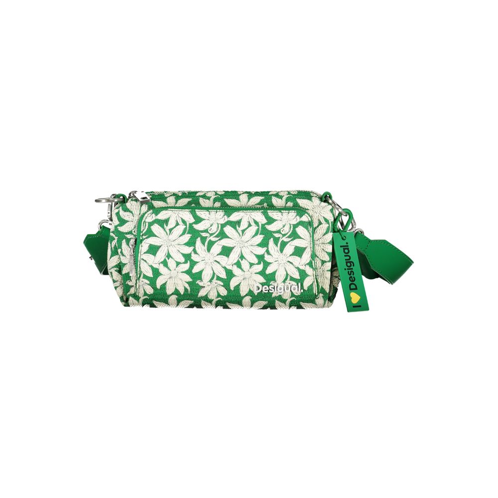 Verde Polyurethane Woman Shoulder Bag