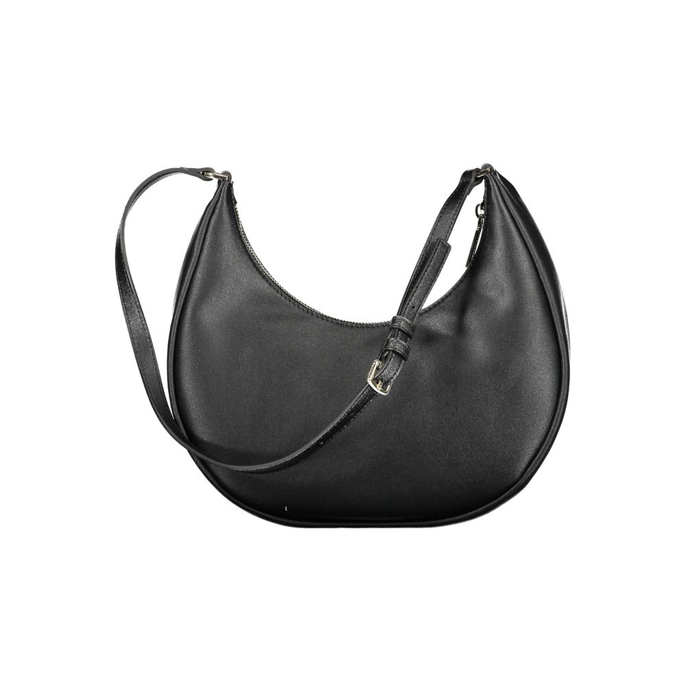 Black Polyester Women's Bag