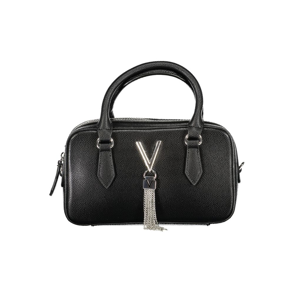 Black Polyurethane Women's Handbag