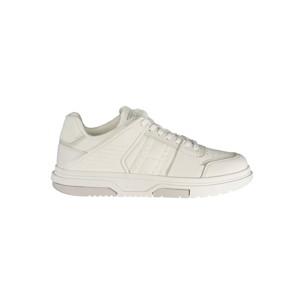Bianco Poliuretano Men Sneaker