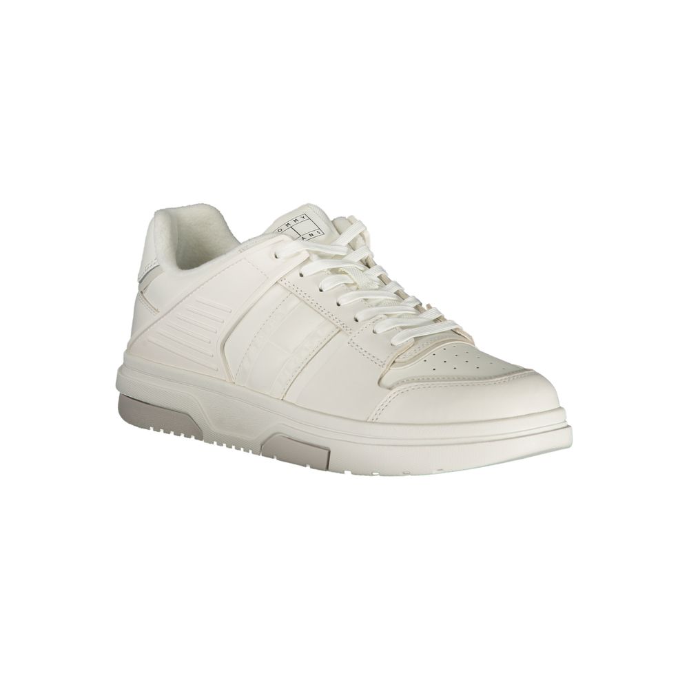 Bianco Poliuretano Men Sneaker