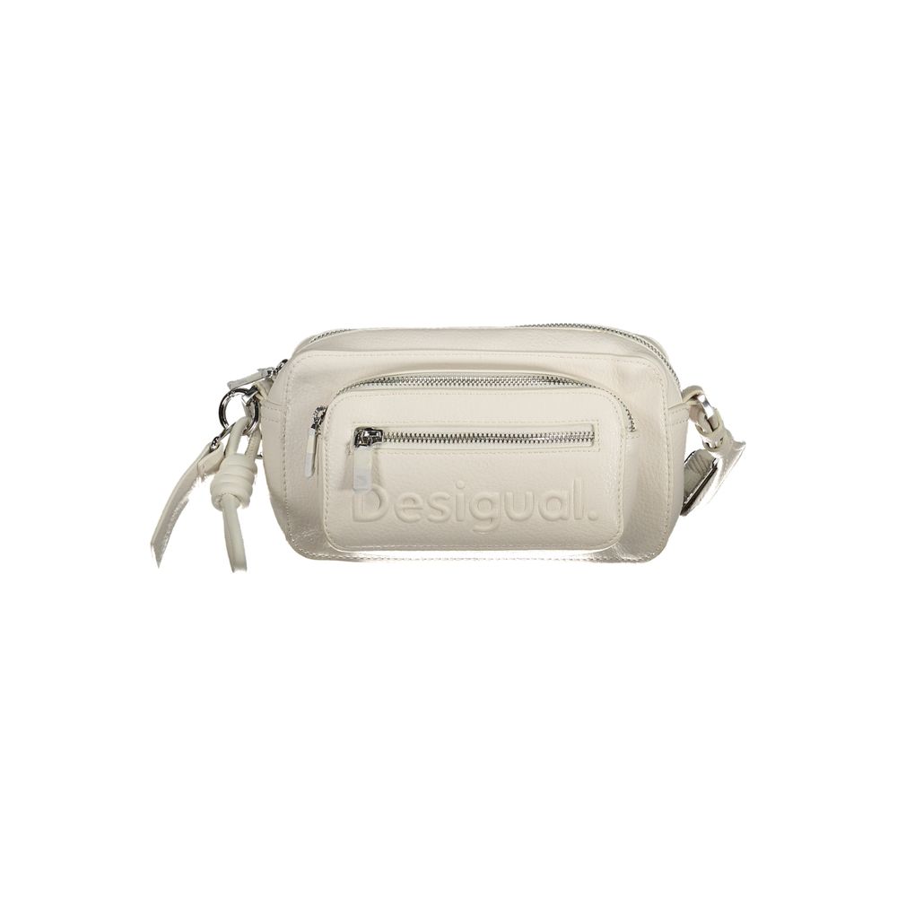 Bianco Poliuretano Women Handbag