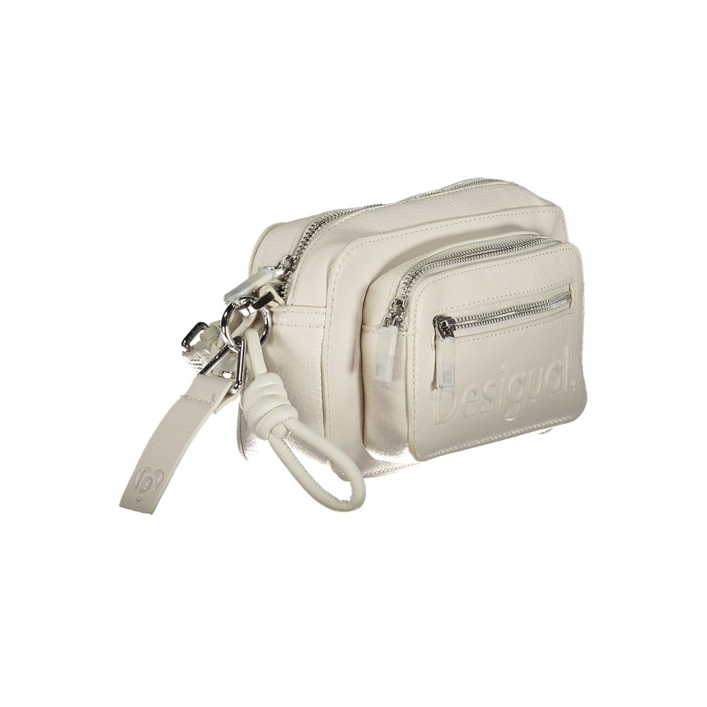 Bianco Poliuretano Women Handbag