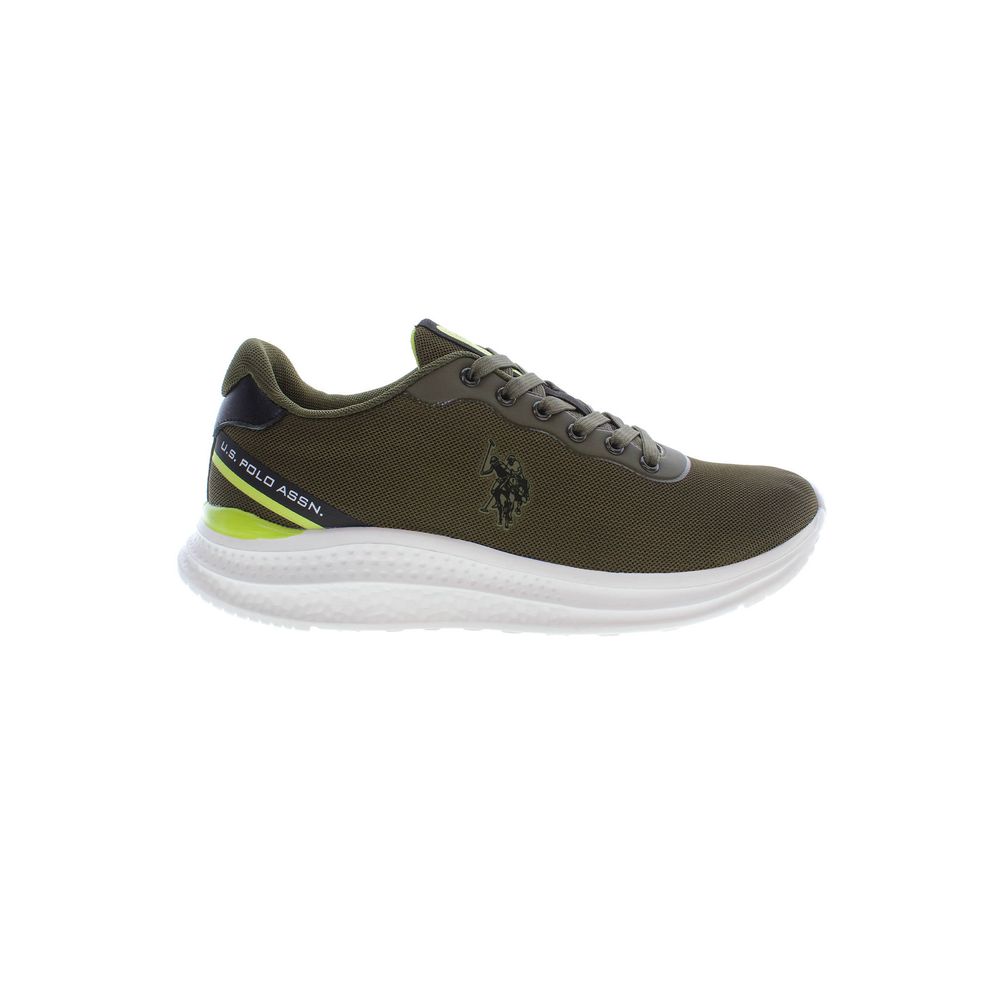 Verde Polyurethane Men Sneaker