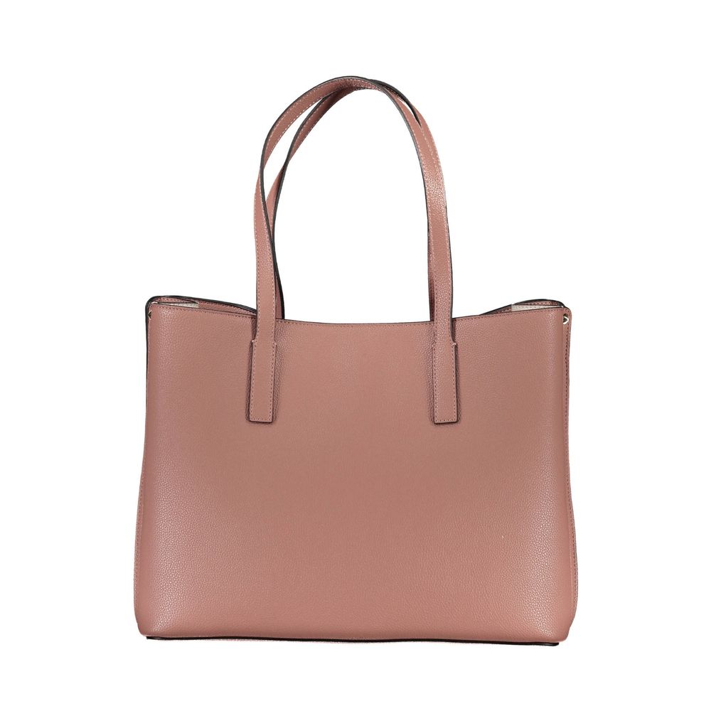 Rosa Polyurethane Women Handbag